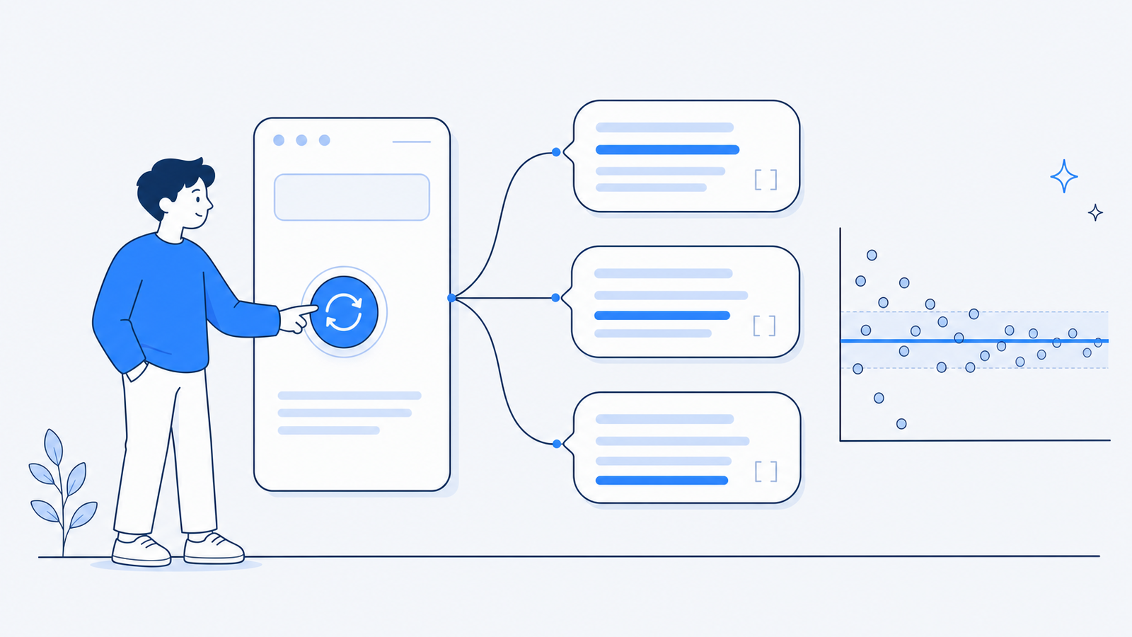 How many measurements to trust AI search visibility